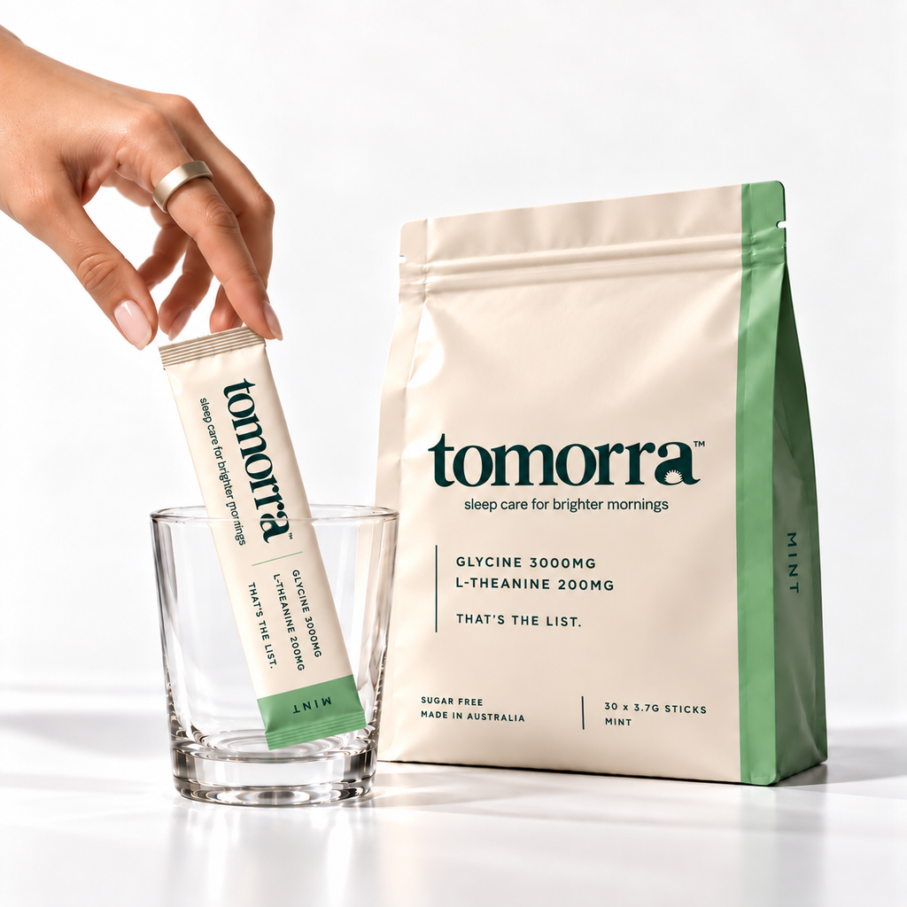 tomorra · for brighter mornings